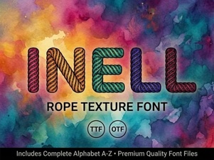 Inell Font: Elegant & Versatile Design Asset
