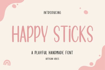 Happy Sticks Font: Creative Ideas for Design Projects